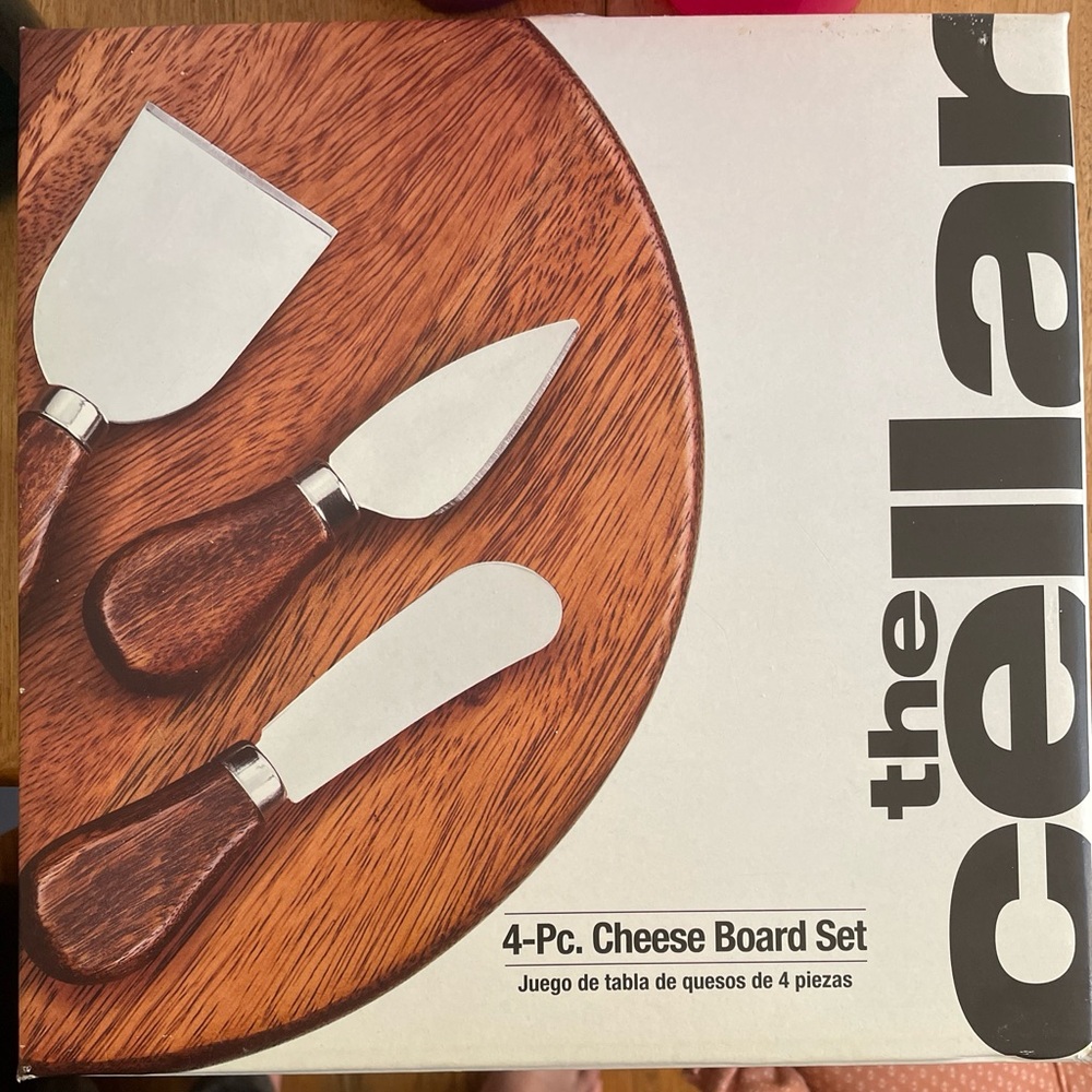 The Cellar 4-pc Cheese Board Set